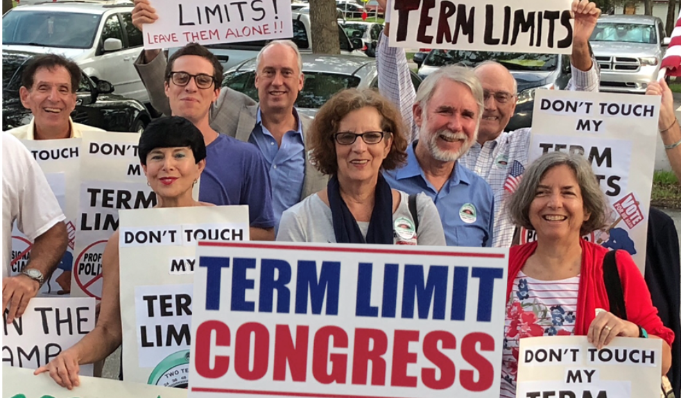 Brevard County Term LImits Day sign wave Feb 27