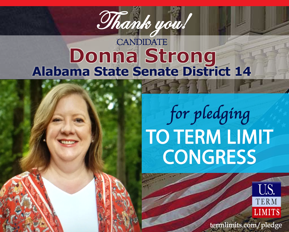 Donna Strong Pledges To Support Congressional Term Limits U S Term