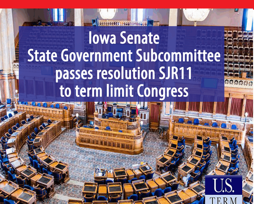 Iowa State Senate Government committee passes sjr11
