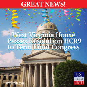WV House Passes term limits on Congress resolution