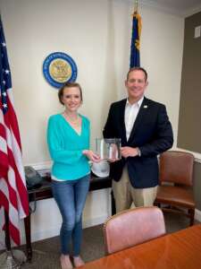 Ted Budd Plaque Rep. Ted Budd NC congressional district 9