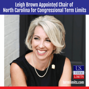 Leigh Brown chair of north carolina congressional term limits