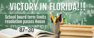 schoolboard term limits pass florida house
