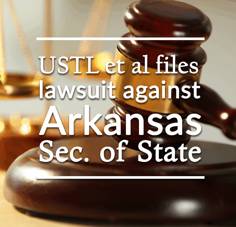 ustl files lawsuit against arkansas secretary of state