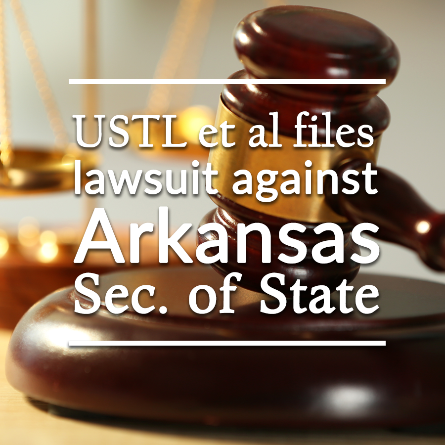ustl files lawsuit against arkansas secretary of state