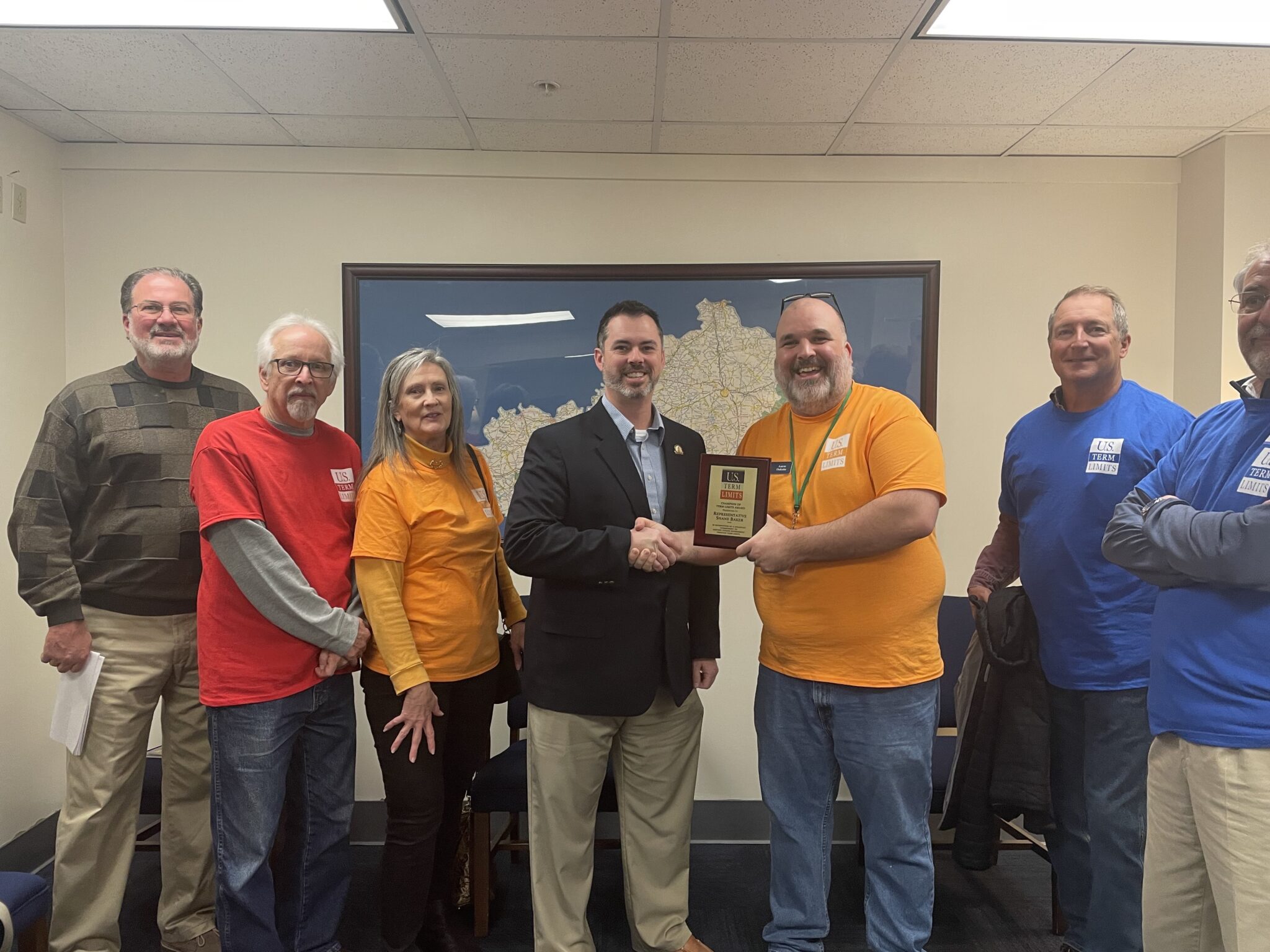 Kentucky State Rep. Shane Baker Honored for Term Limits Support - U.S ...