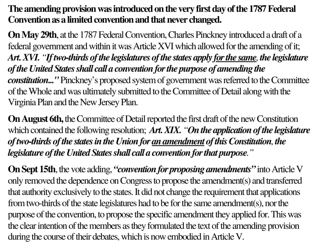 Debunking Myths Against an Article V Convention and Term Limits for ...