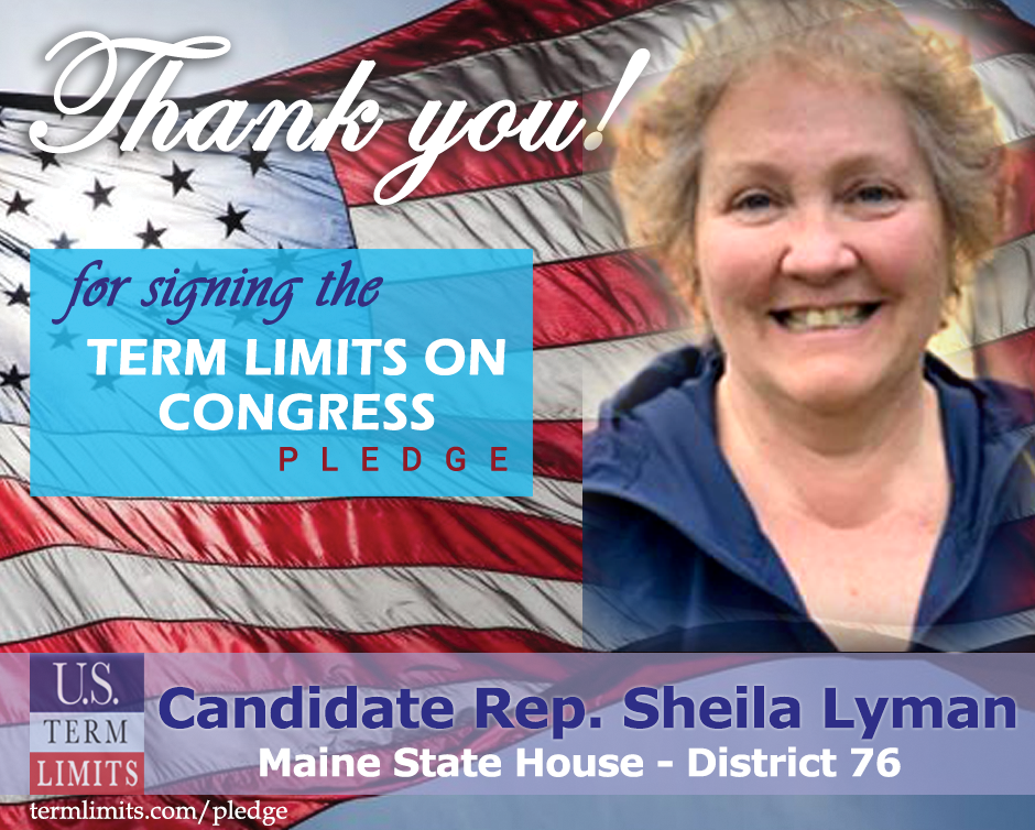 Rep. Sheila Lyman Pledges to Support Congressional Term Limits - U.S ...