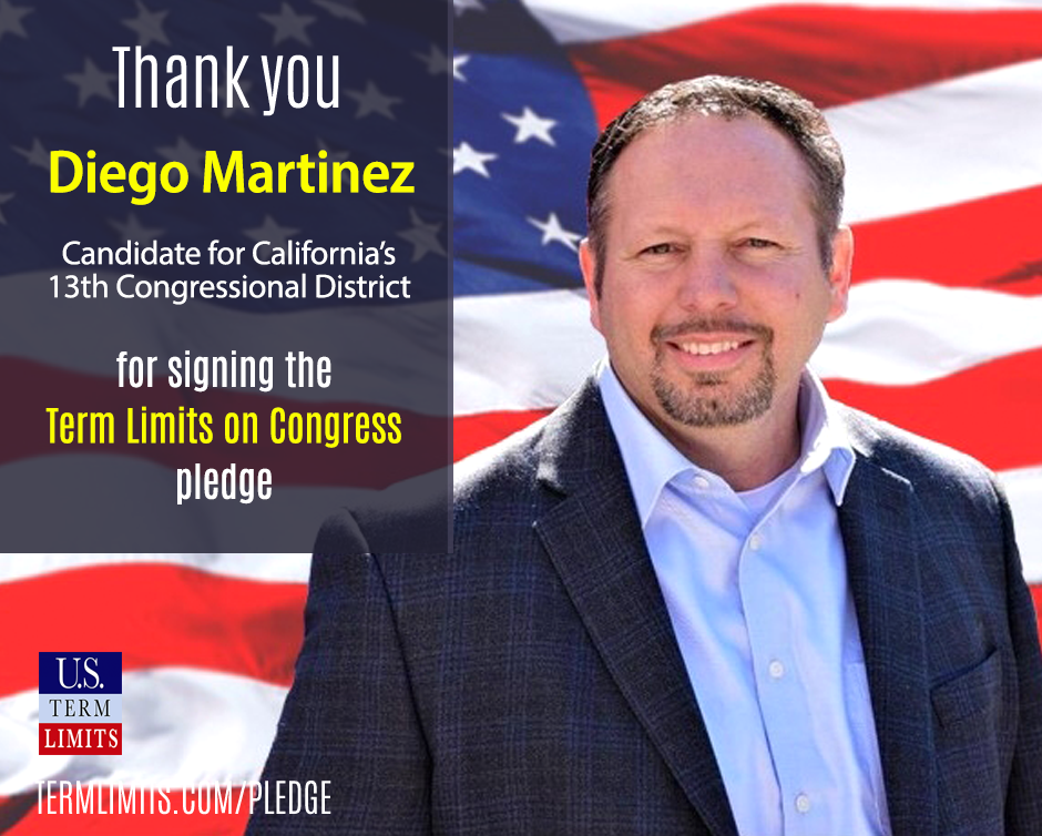 Diego Martinez Pledges to Support Term Limits on Congress - U.S. Term ...