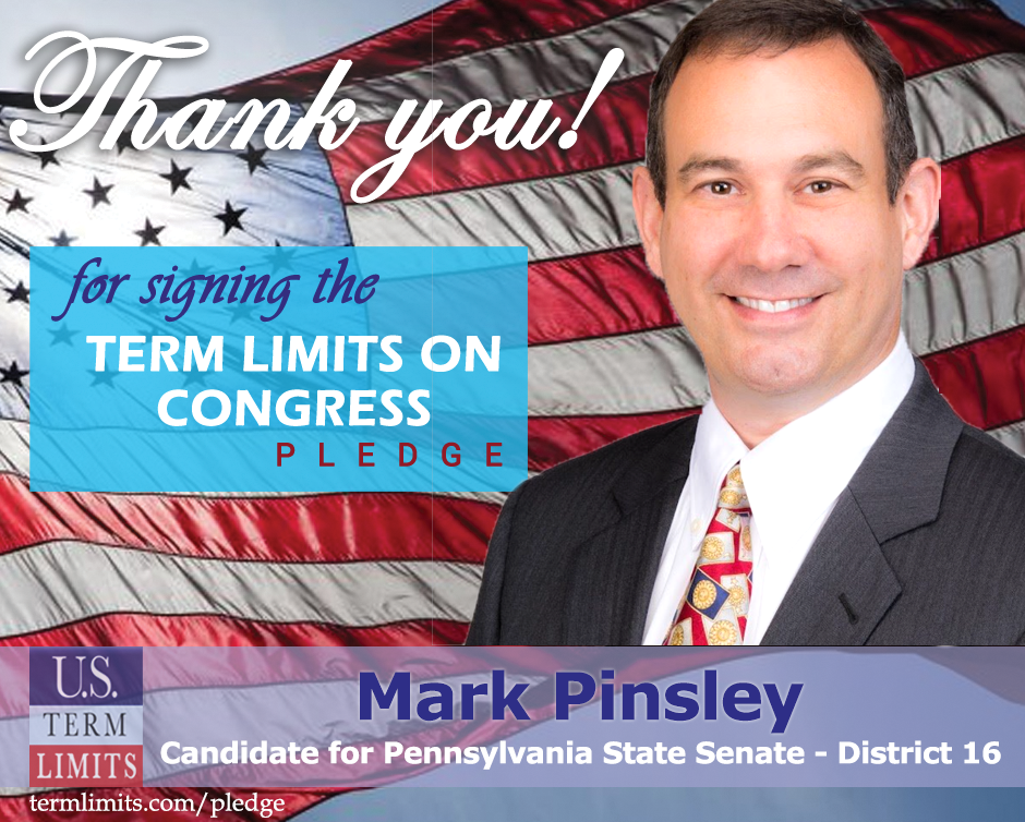 Mark Pinsley Pledges to Support Congressional Term Limits - U.S. Term ...