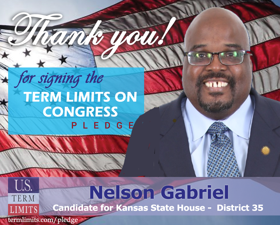 Nelson Gabriel Pledges To Support Congressional Term Limits - U.S. Term ...