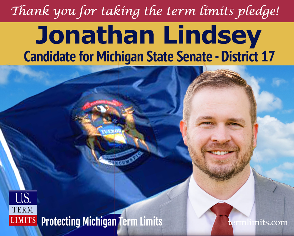 Us Term Limits Praises Jonathan Lindsey For Signing Pledge Us Term Limits 8271