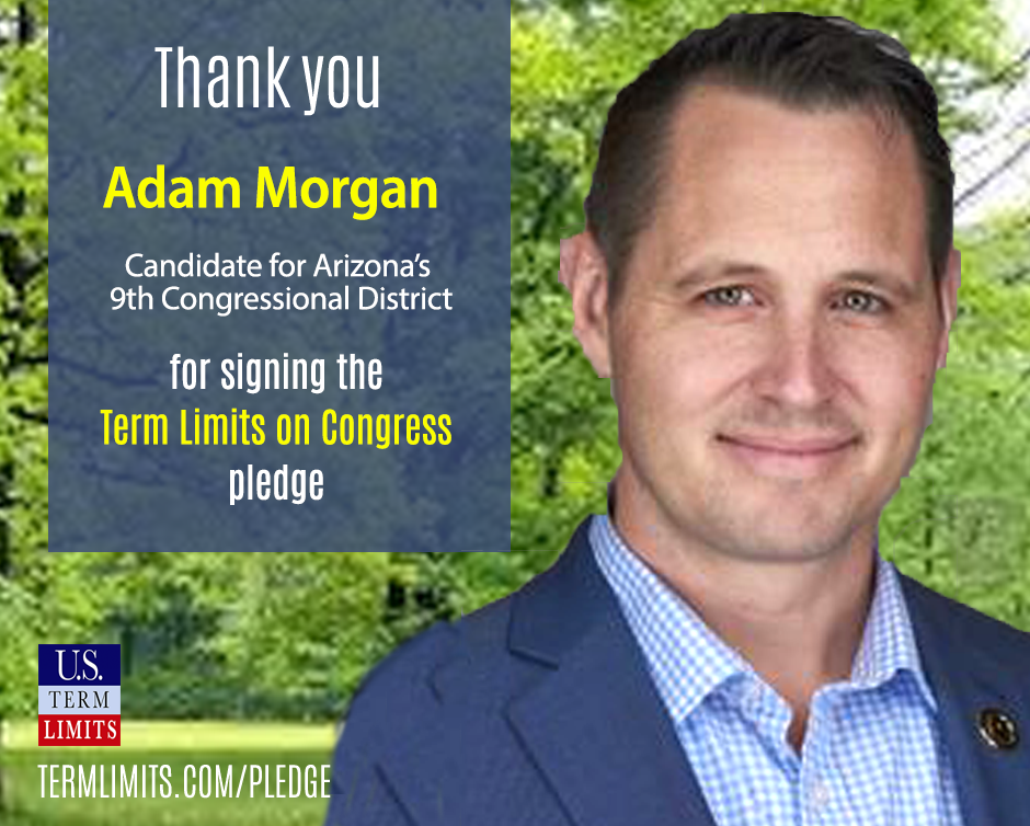 Adam Morgan Pledges to Support Term Limits on Congress - U.S. Term Limits