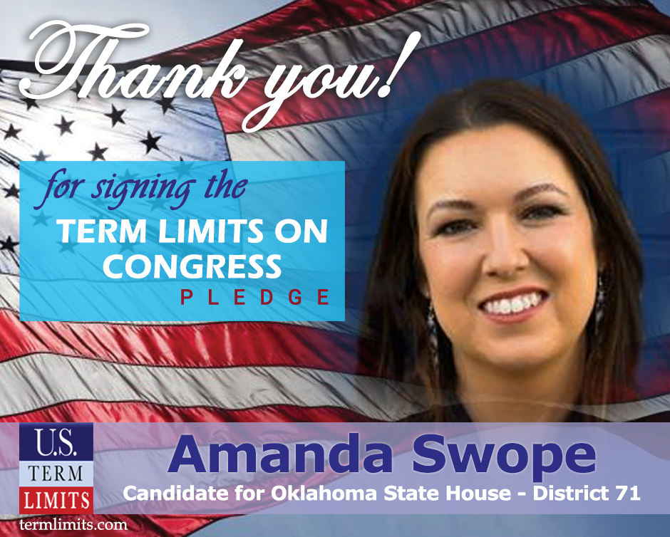 Amanda Swope Pledges to Support Congressional Term Limits - U.S. Term ...