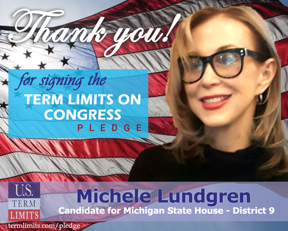 Michele Lundgren Pledges to Support Congressional Term Limits