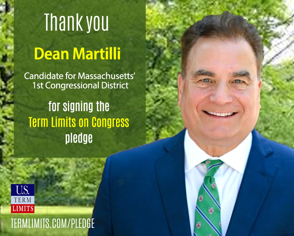 Dean Martilli Pledges To Support Term Limits On Congress - U.S. Term Limits