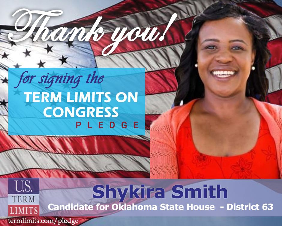 Shykira Smith Pledges to Support Congressional Term Limits - U.S. Term ...