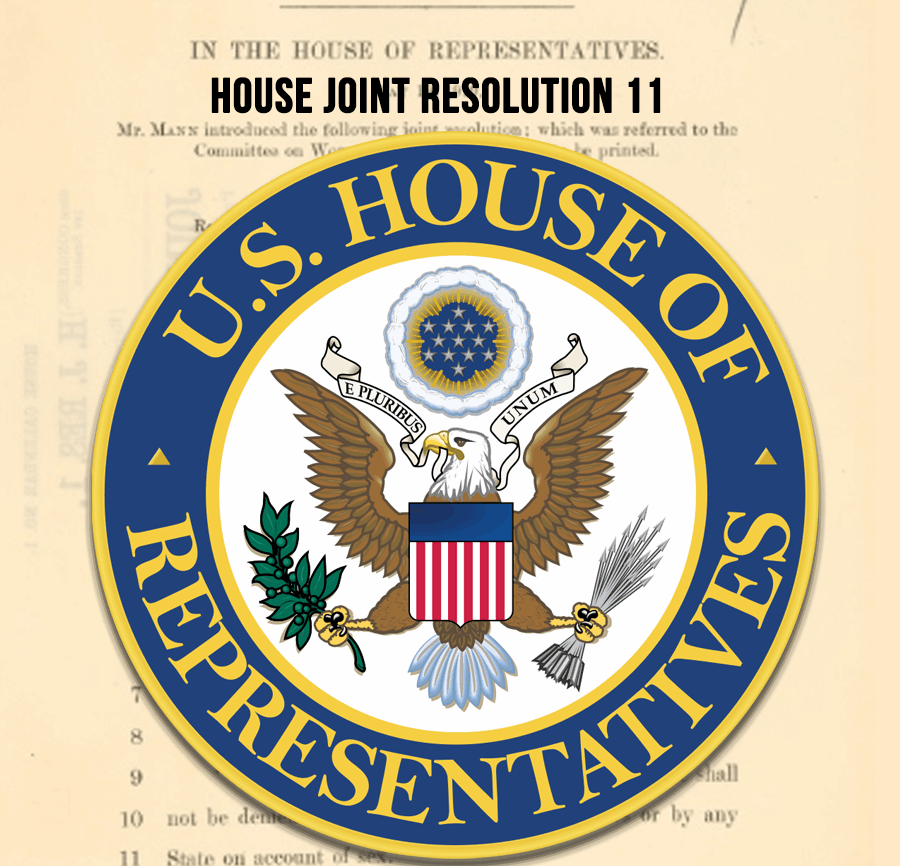 TEXT OF u.s. House joint resolution 11 proposing an amaendment to term limit Congress