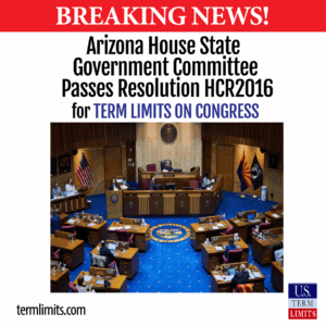 Arizona House State Government committee passes resolution to term limit Congress