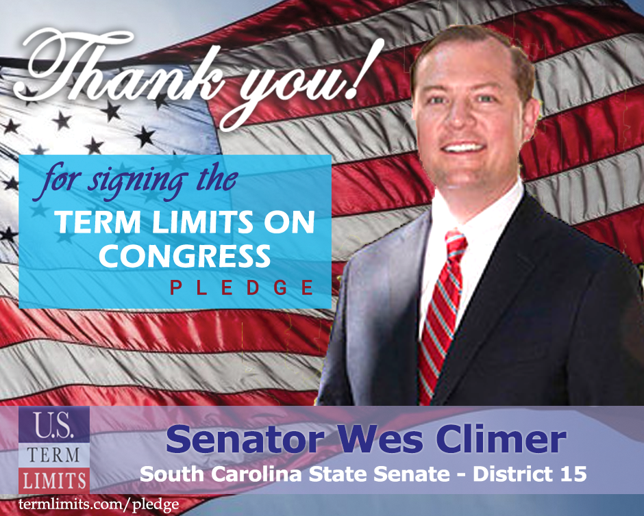 Senator Wes Climer Pledges to Support Congressional Term Limits - U.S ...