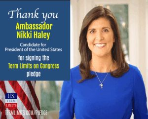 nikki haley signs term limits pledge