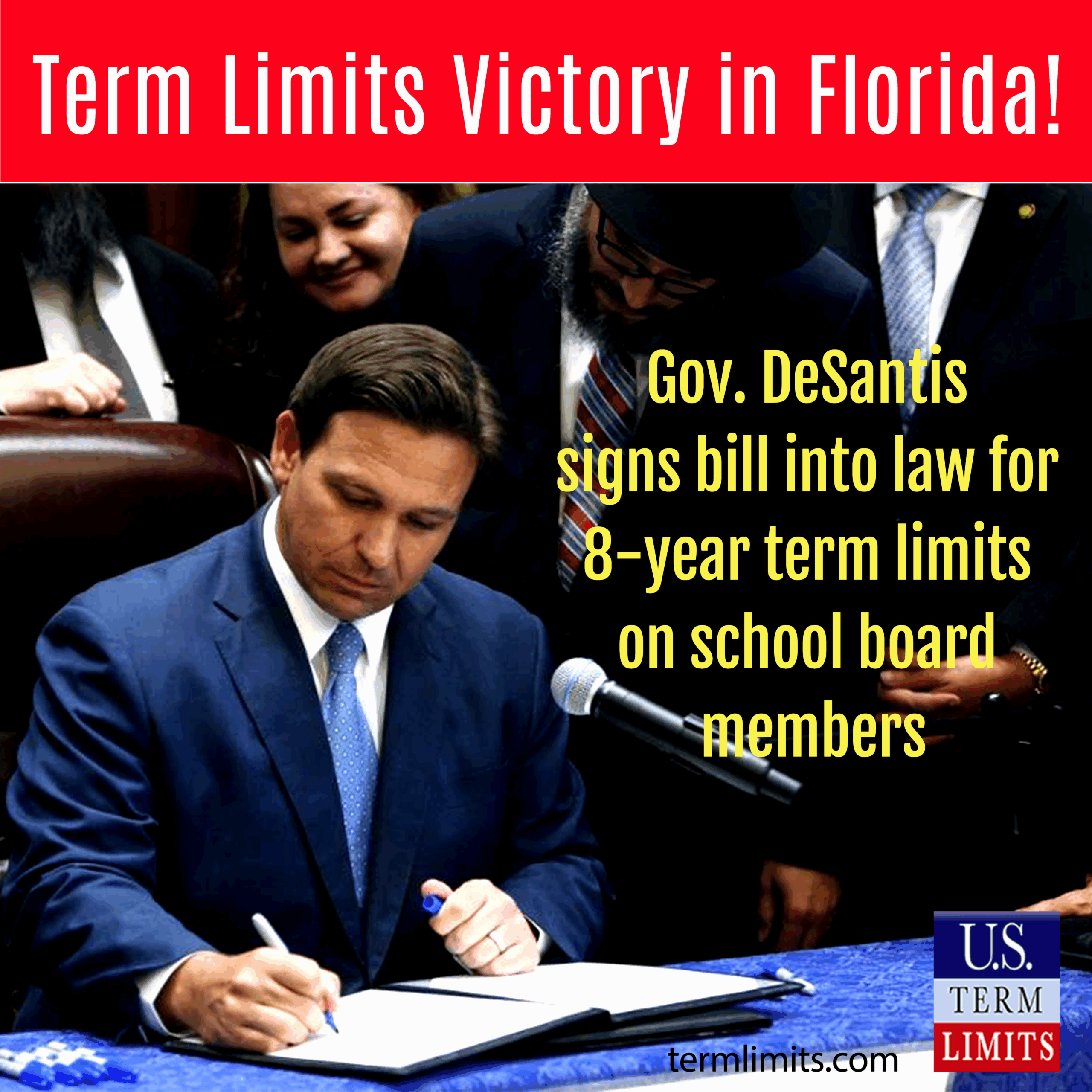 desantis signs term limits on school board bill