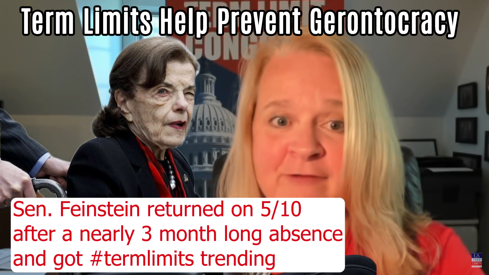 Sen. Dianne Feinstein returns to the U.S. Senate