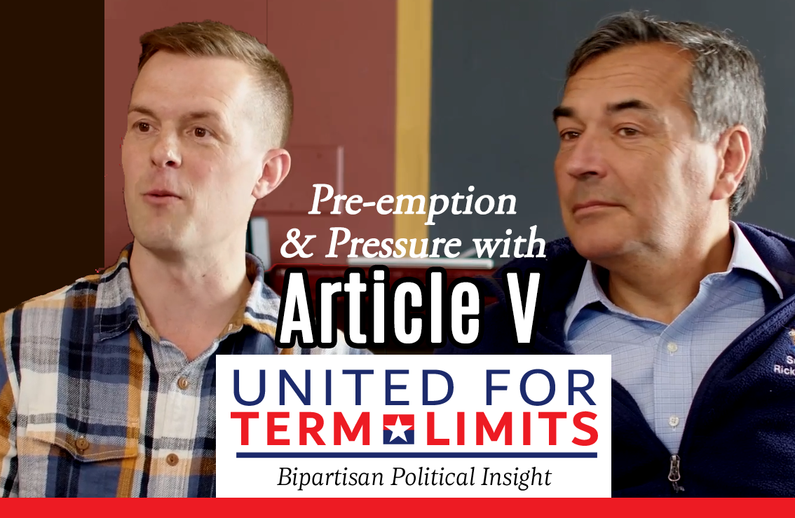 United for Term Limits Jared Golden and Rick Bennett of Maine