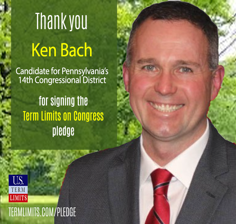 Ken Bach Pledges To Support Term Limits On Congress - U.S. Term Limits