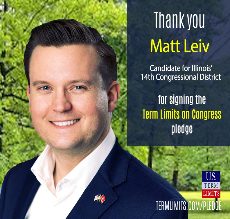 Matt Leiv Pledges To Support Term Limits On Congress Us Term Limits