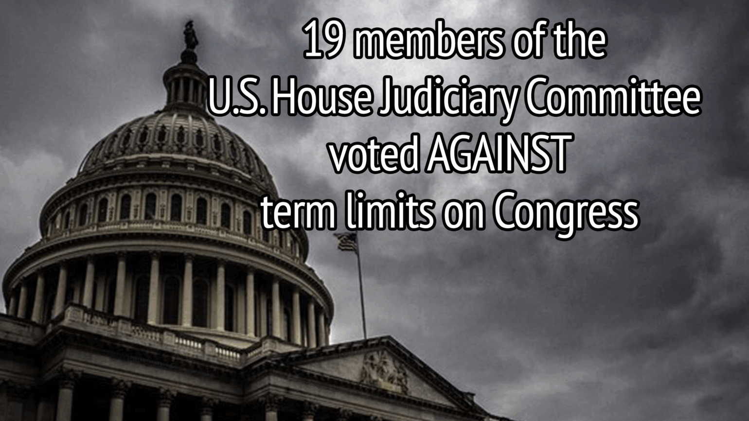 voted against term limits on Congress