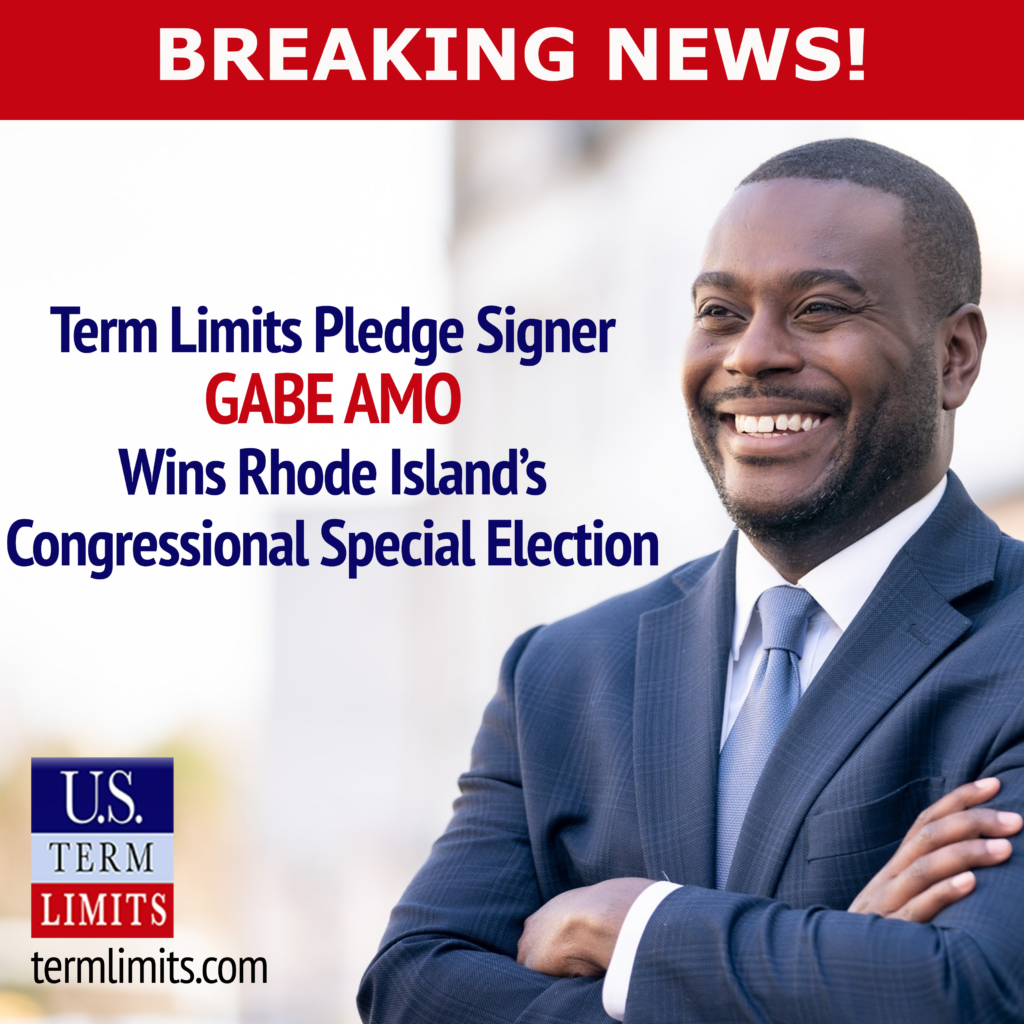 Term Limits Supporter Gabe Amo Wins Rhode Island’s Congressional ...