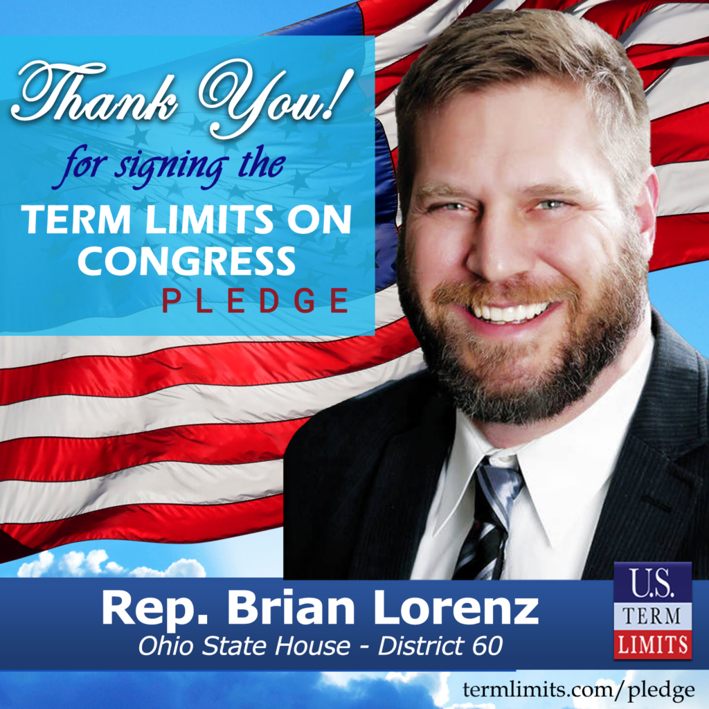 Rep. Brian Lorenz Pledges to Support Congressional Term Limits - U.S ...