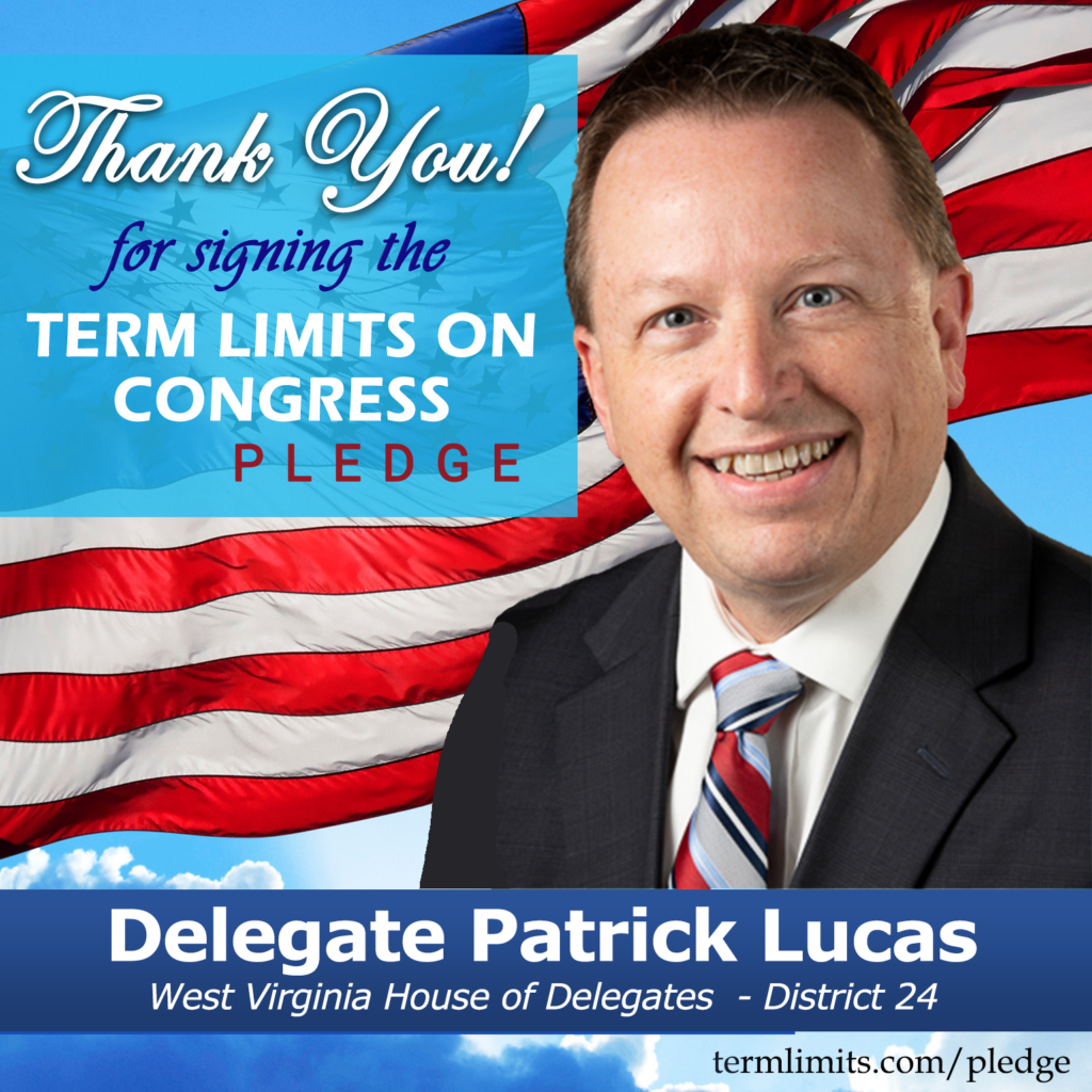 Rep Patrick Lucas Pledges To Support Congressional Term Limits Us Term Limits 0064