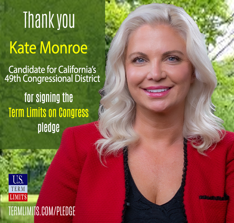 Kate Monroe Pledges to Support Term Limits on Congress - U.S. Term Limits