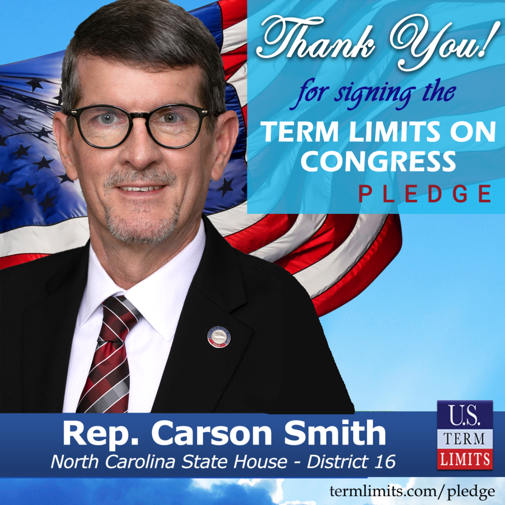 Rep. Carson Smith Pledges to Support Congressional Term Limits - U.S ...