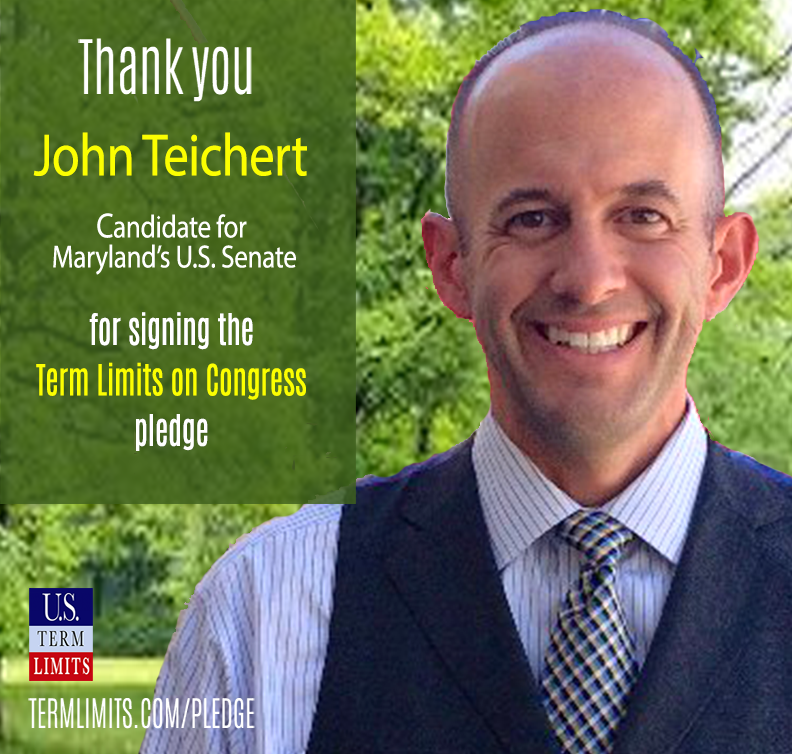 John Teichert Pledges to Support Term Limits on Congress - U.S. Term Limits