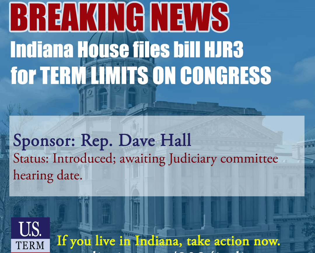 indiana state house files bill to term limit congress 2024