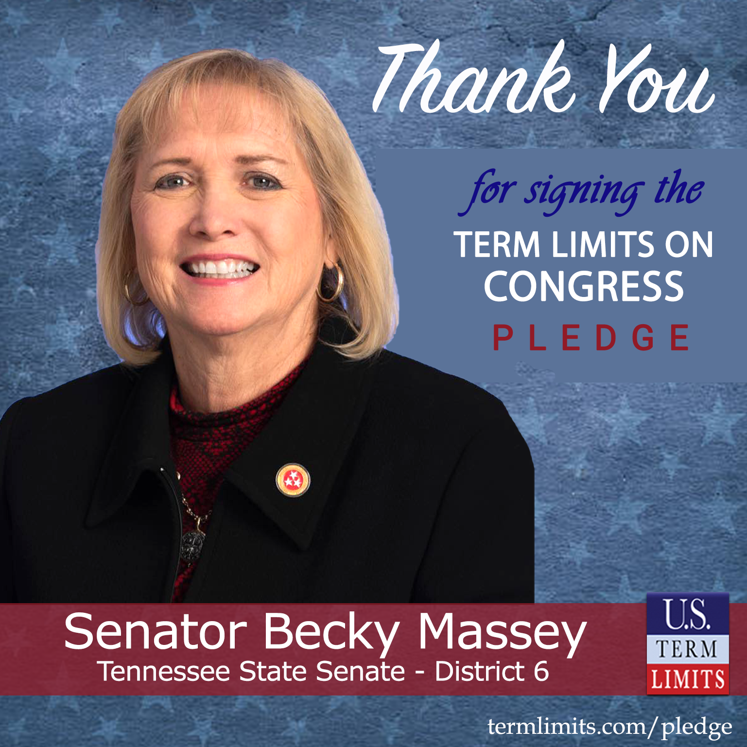 Senator Becky Massey Pledges To Support Congressional Term Limits U S