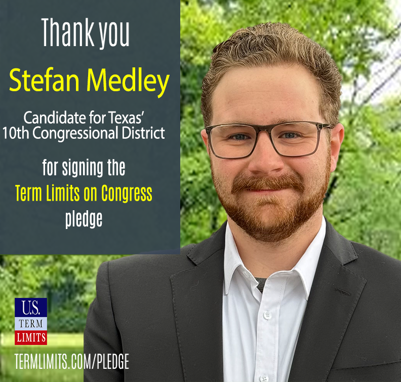 Stefan Medley Pledges To Support Term Limits On Congress Us Term Limits