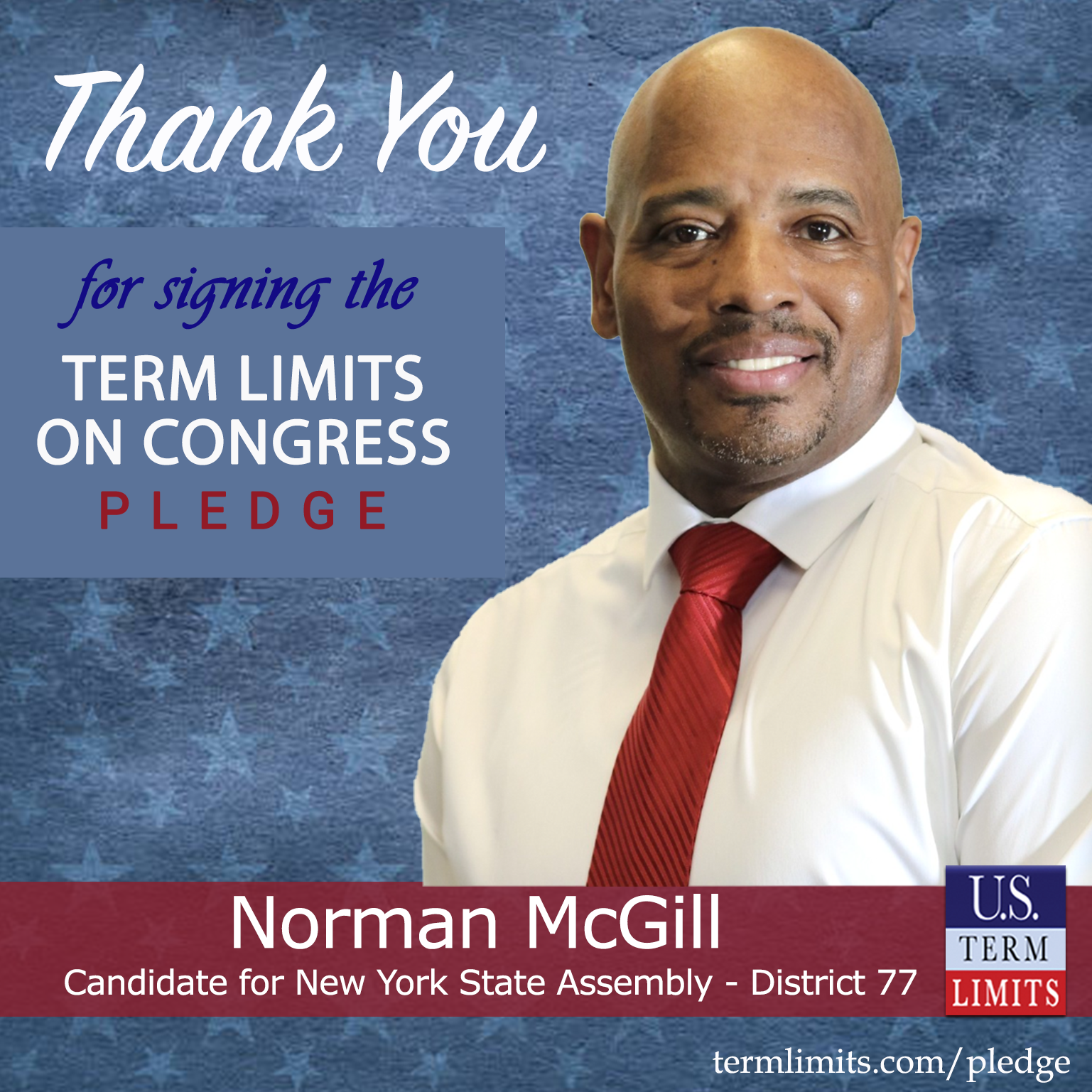 Norman McGill Pledges To Support Congressional Term Limits - U.S. Term ...