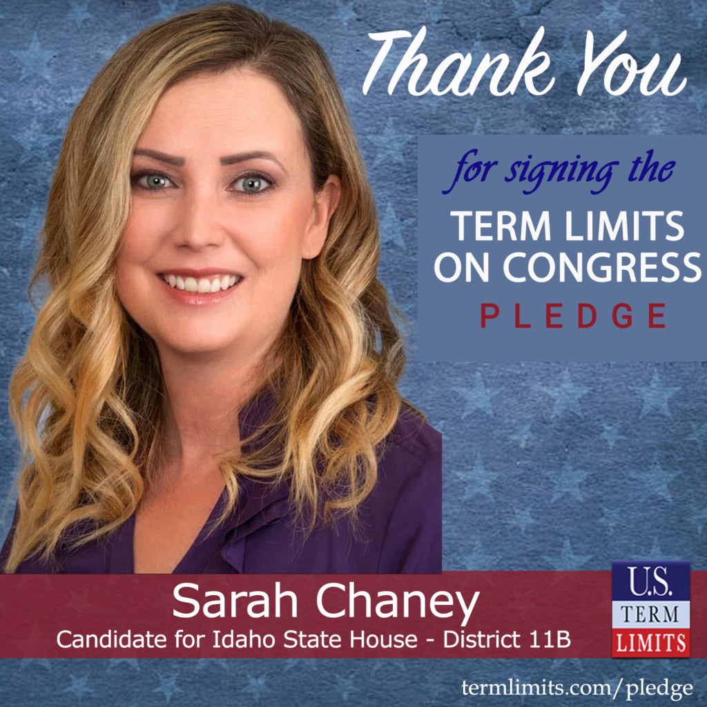 Sarah Chaney Pledges to Support Congressional Term Limits - U.S. Term ...