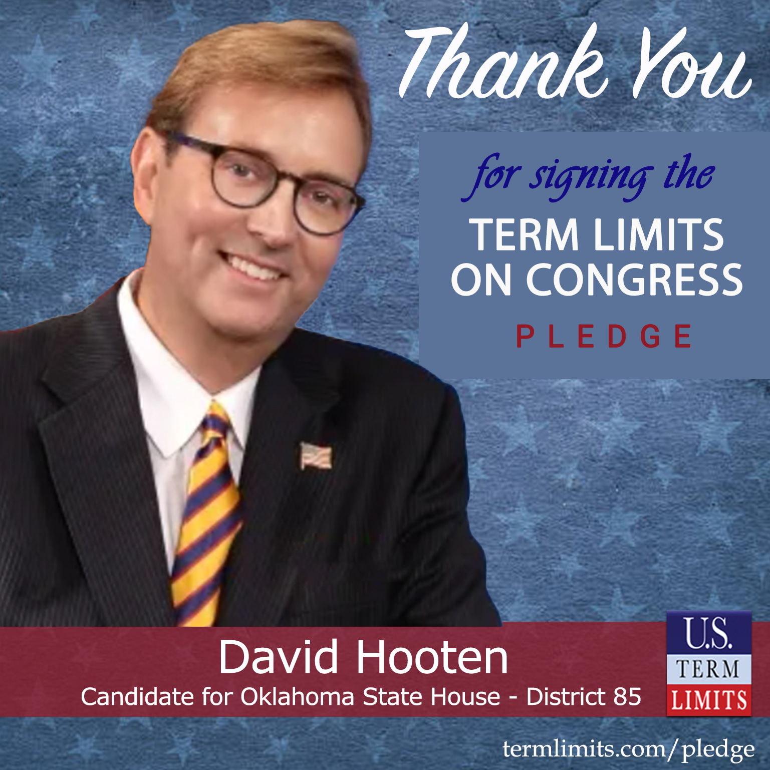 David Hooten Pledges To Support Congressional Term Limits - U.S. Term ...