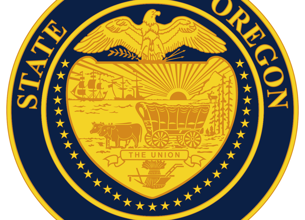Oregon state seal.
