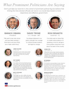 bipartisan support from prominent politicians from both major parties.