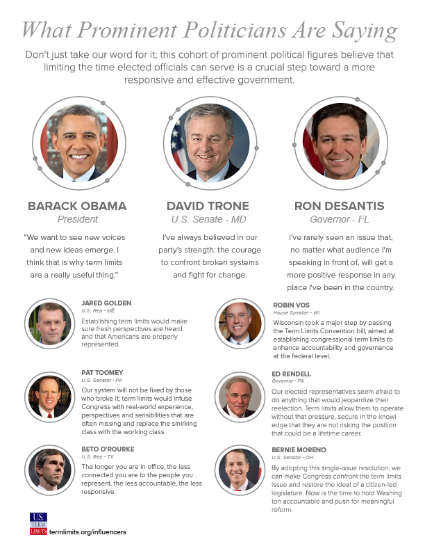 bipartisan support from prominent politicians from both major parties.