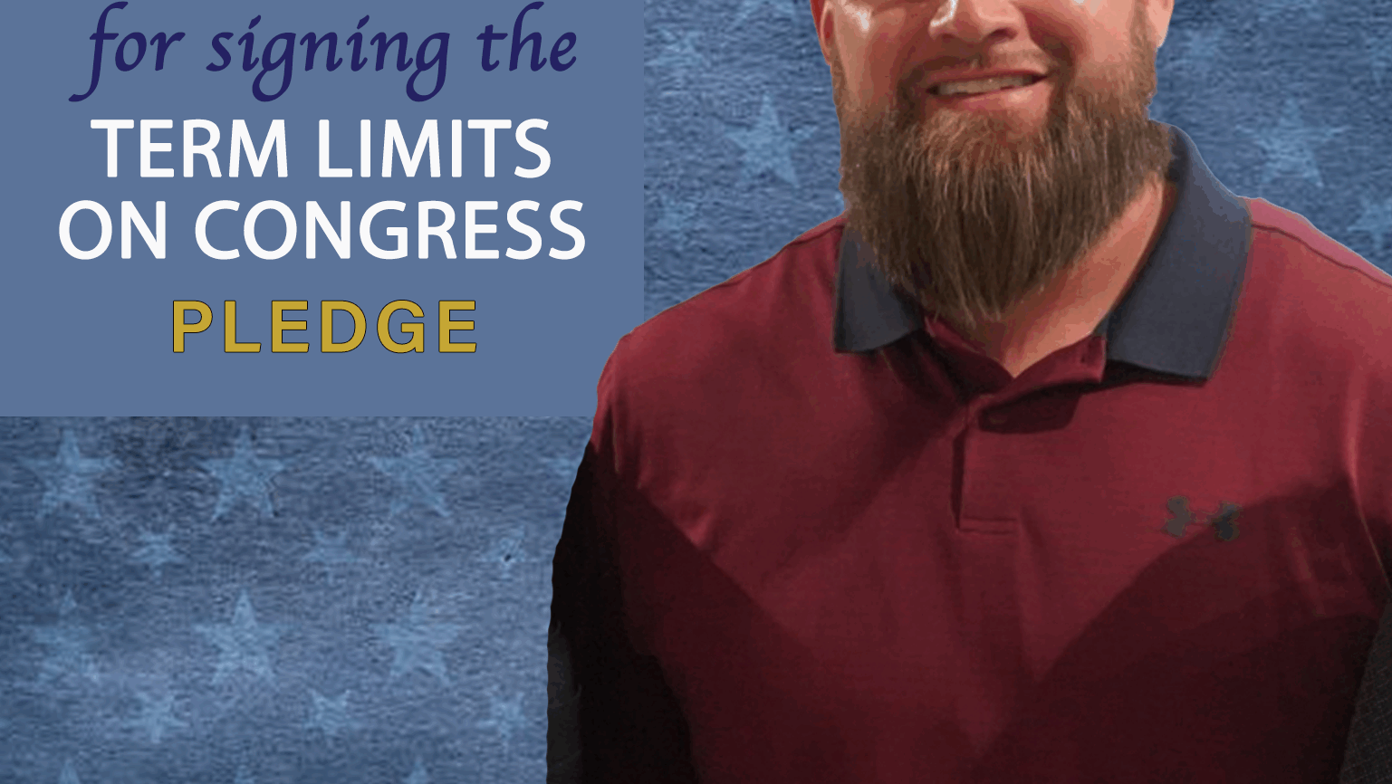 Joshua Higgins A5 pledge graphic