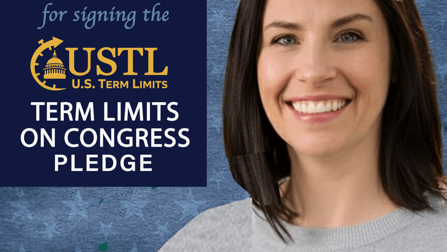 Emily Buss Utah signs term limits pledge