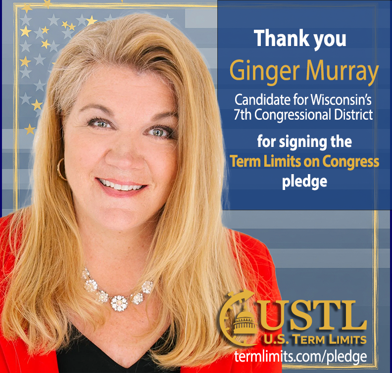 Ginger Murray Wisconsin signs term limits pledge
