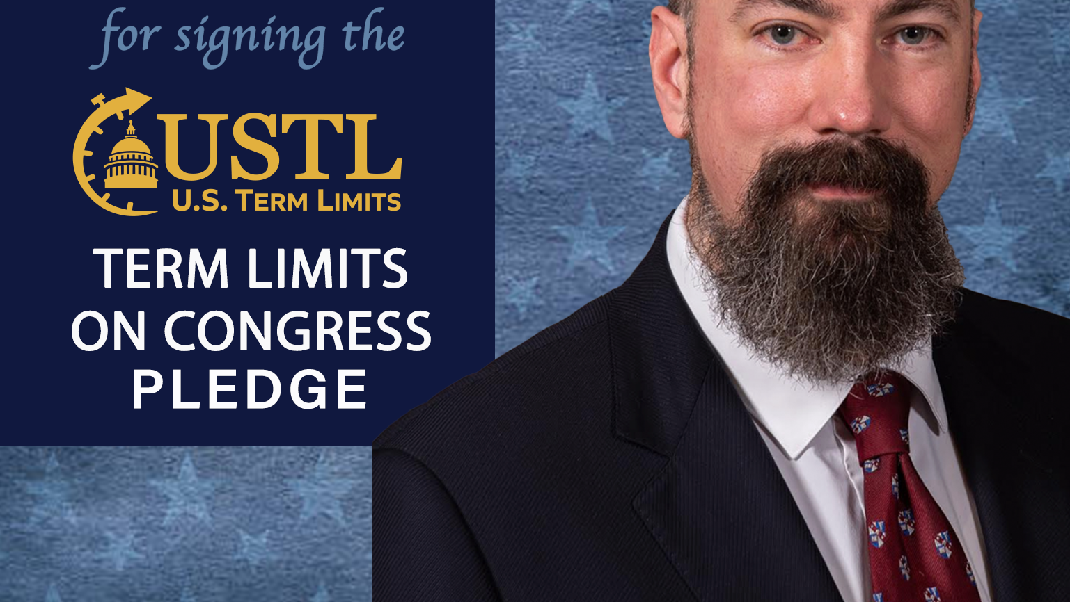 Jason Osborne of New Hampshire signs term limits pledge